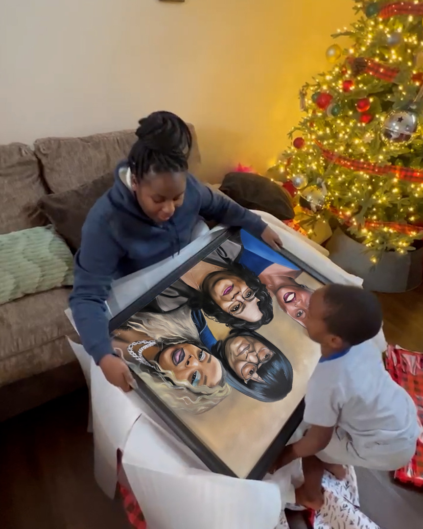 Painted for Loussaint