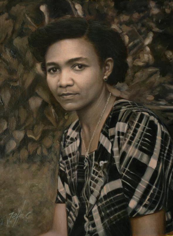 vintage oil artwork