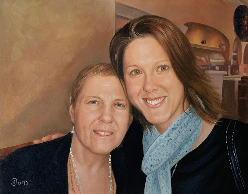 Custom oil painting