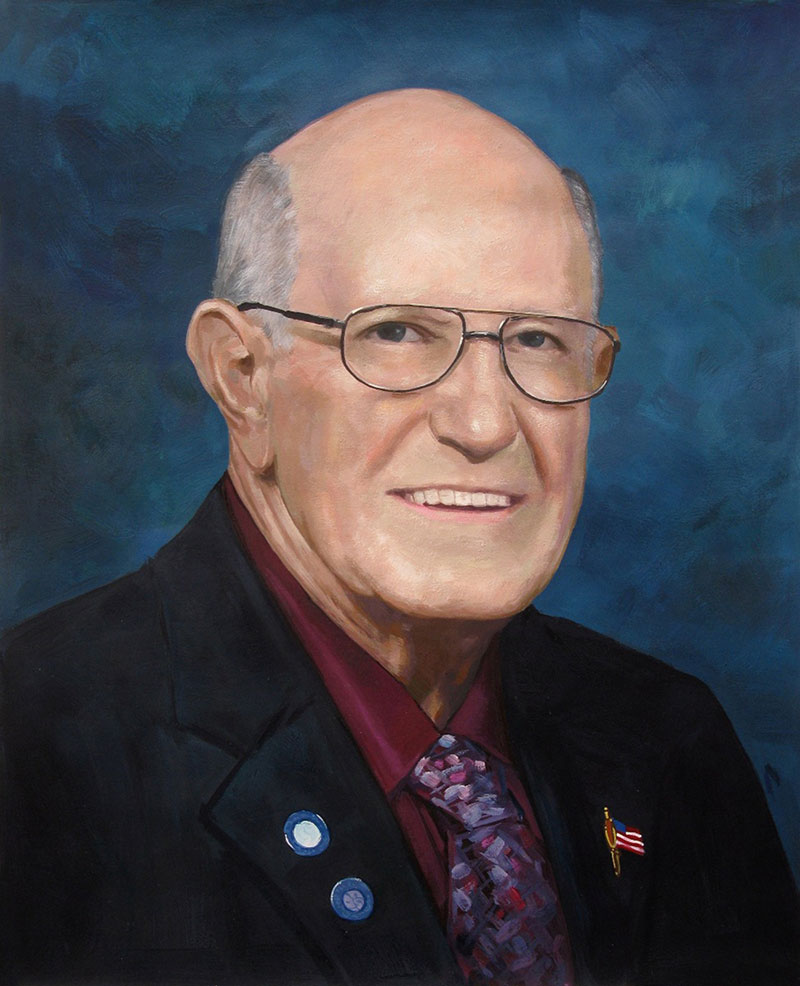 portrait of a man in pastel