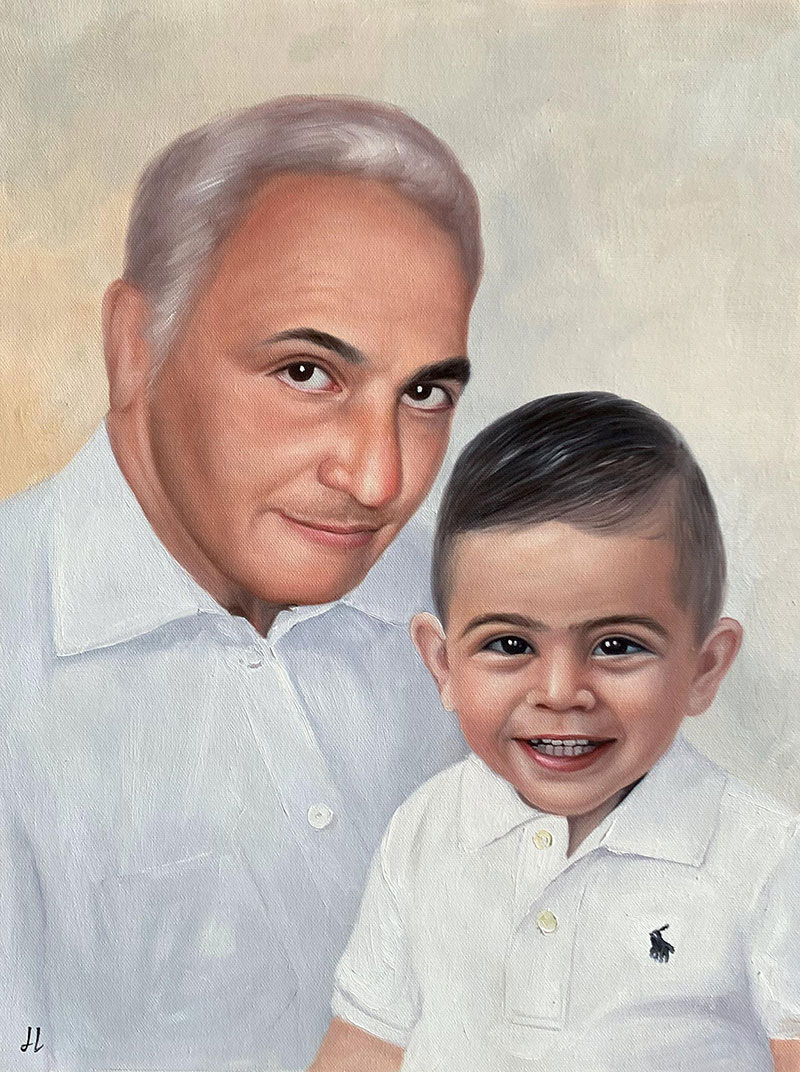 Acrylic Portraits | Acrylic Paintings | Custom Acrylic Portraits