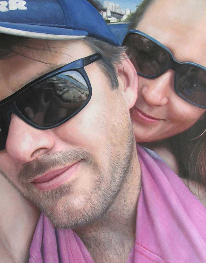 how to turn a picture into a painting