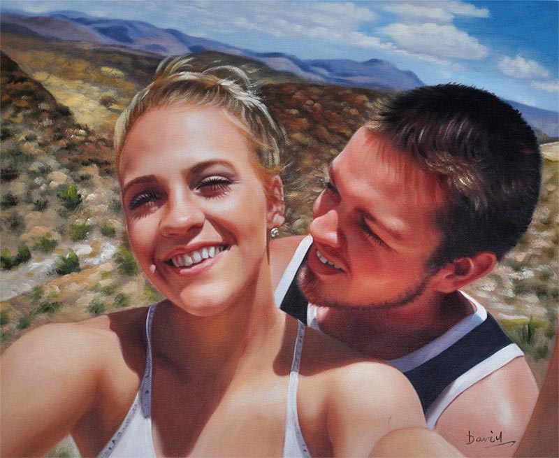 convert photo to painting