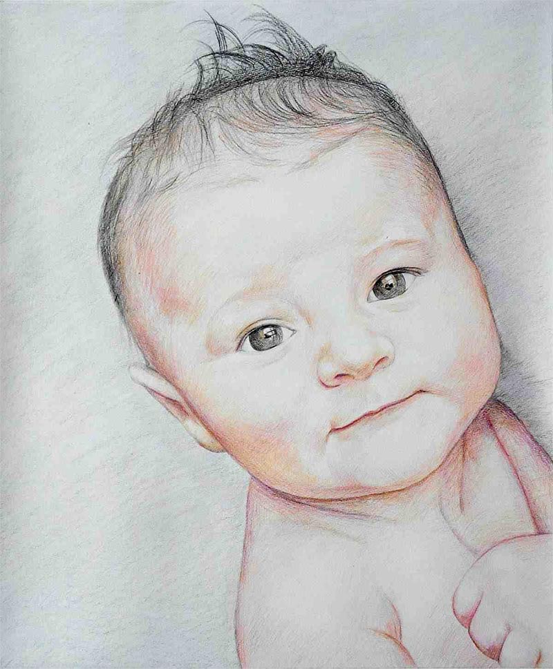 dibujo de retrato personalizado