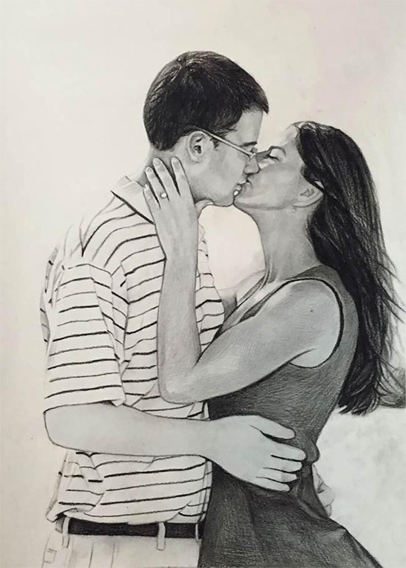 hand drawn pictures from photos
