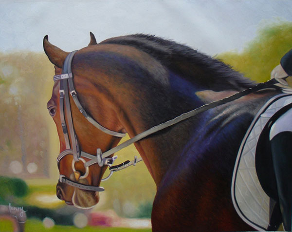 portrait of a horse