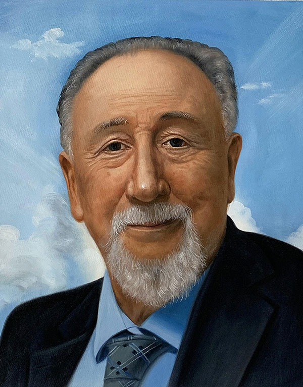 Portrait eines älteren Mannes
