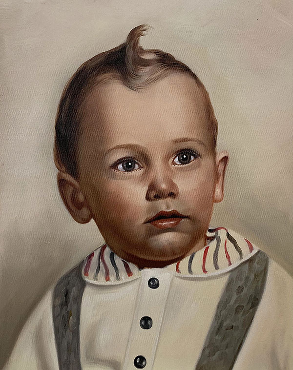 Peinture de bébé