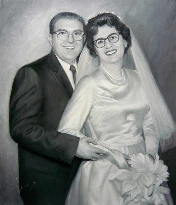custom vintage painting