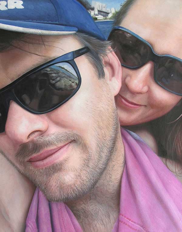 how to turn a picture into a painting