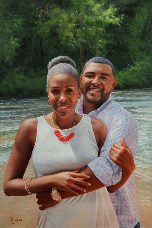 turn a photo into a painting