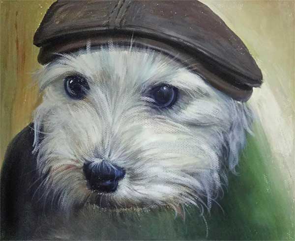 custom dog art