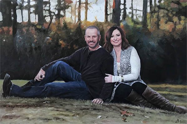 pinturas a mano dibujadas de las fotos