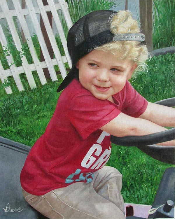 portraitiste local