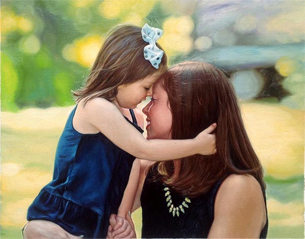 pinturas a mano dibujadas de las fotos