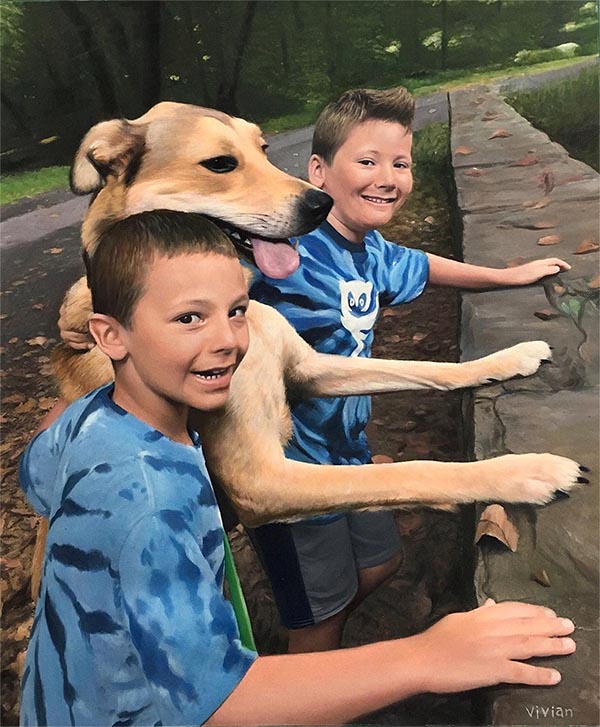 portrait painters for hire