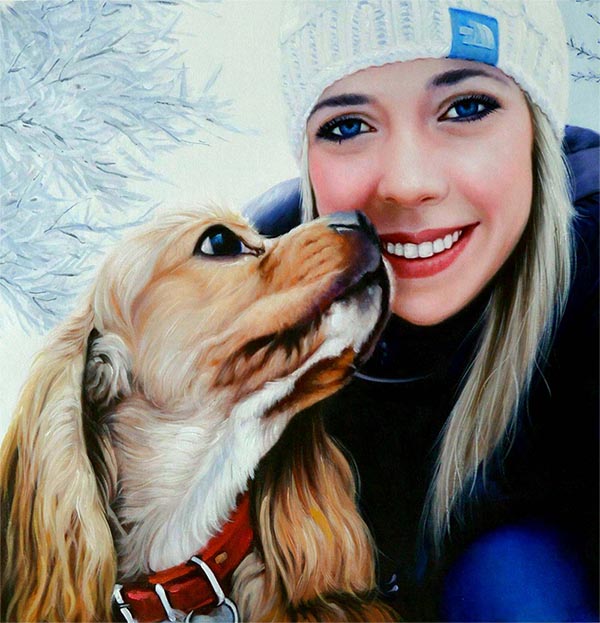 how to turn a picture into a painting
