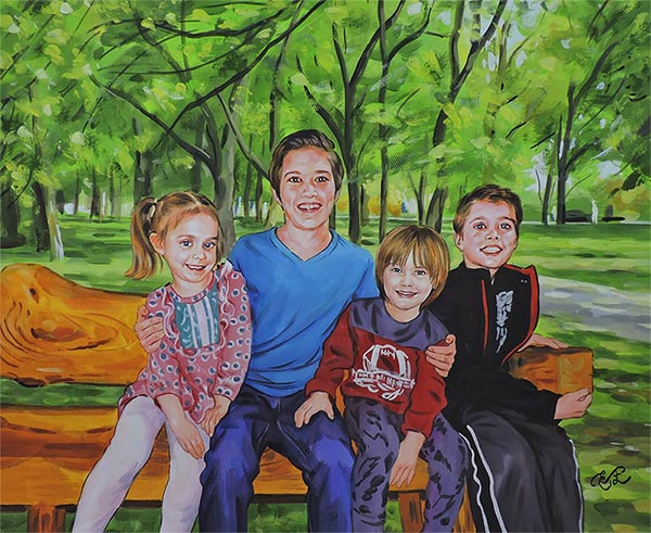 convert photo to painting