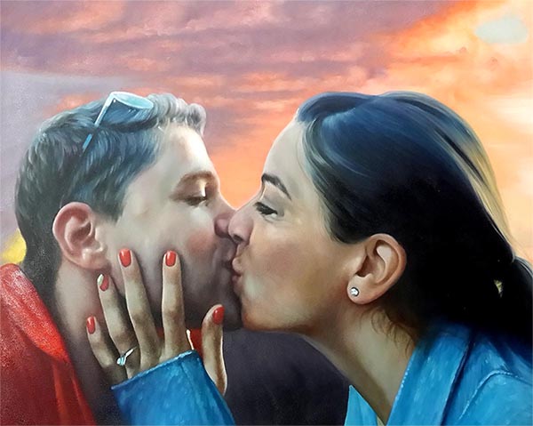 pinturas a mano dibujadas de las fotos