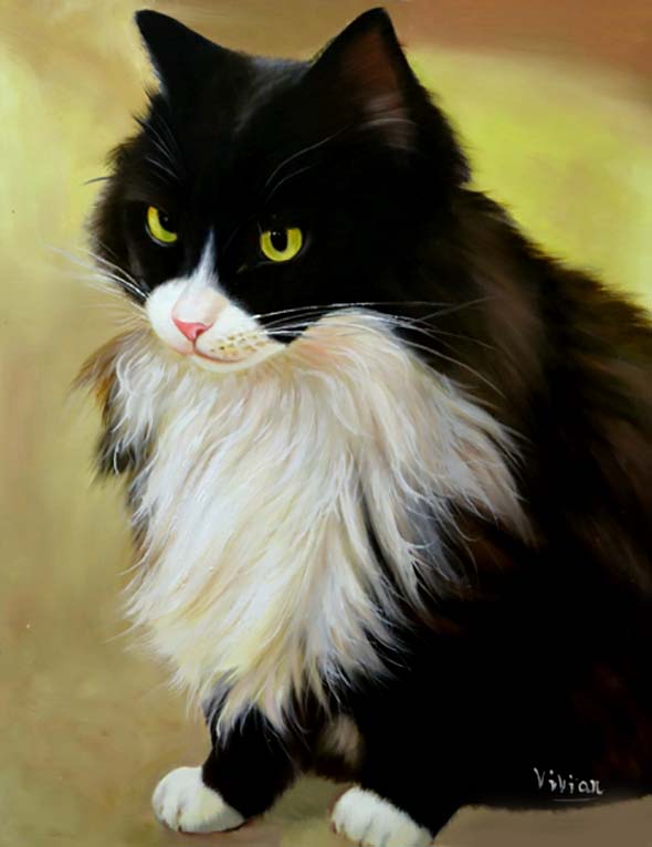 tableau de chats