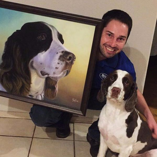 Custom Dog Portrait