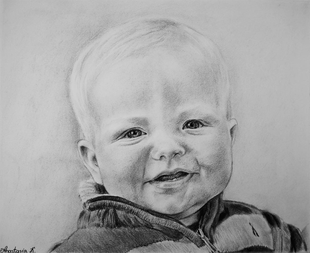 Charcoal Portrait Gallery | Charcoal Paintings from Photos