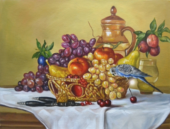 Portrait fruits