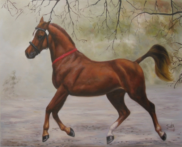 Tableau portrait de cheval