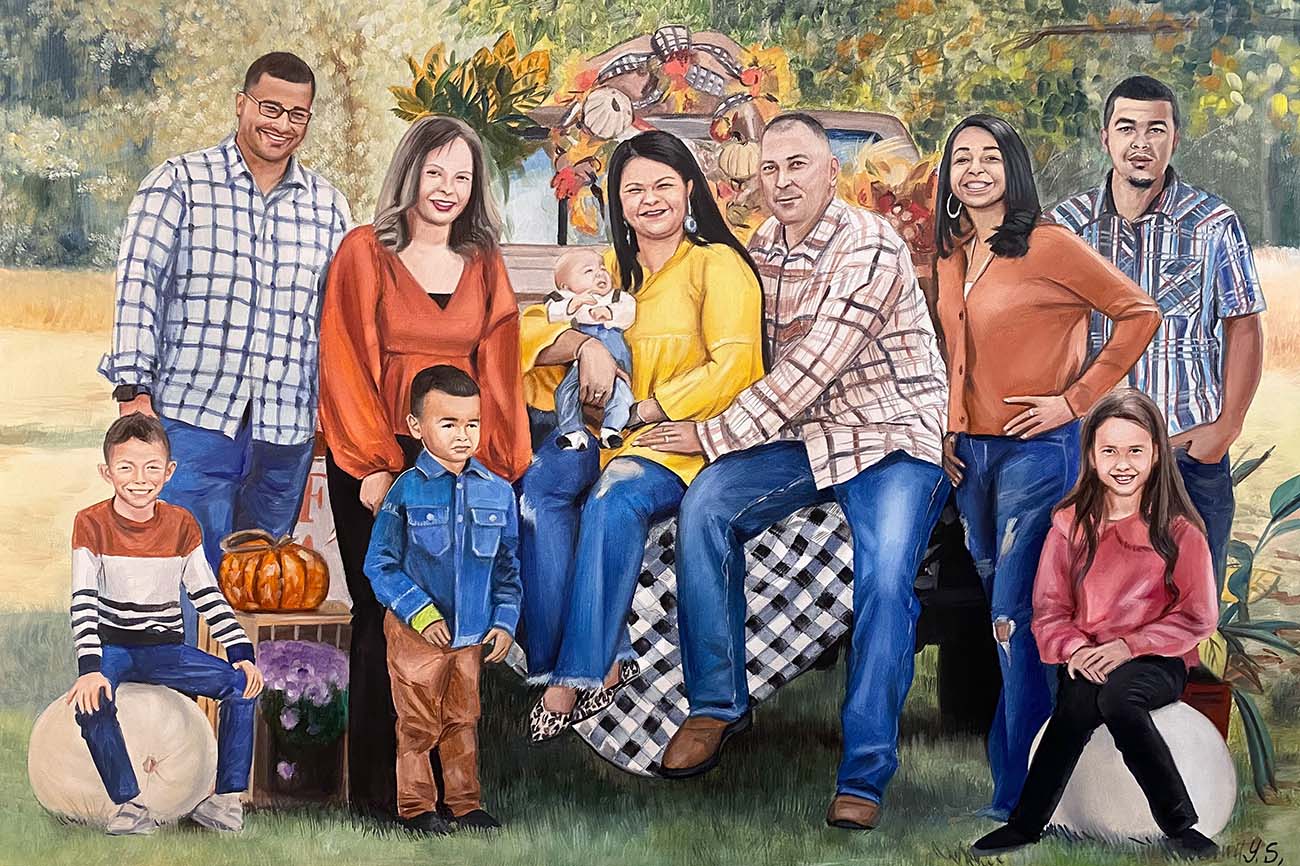 Painting from photo Testimonials by happy PaintYourLife's customers