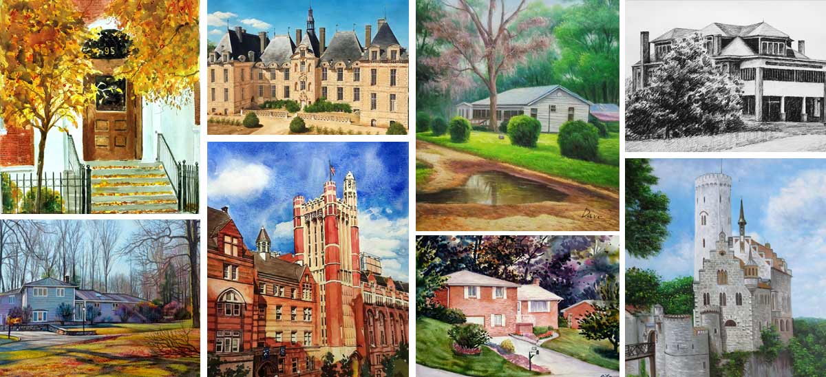 Portraits de maisons