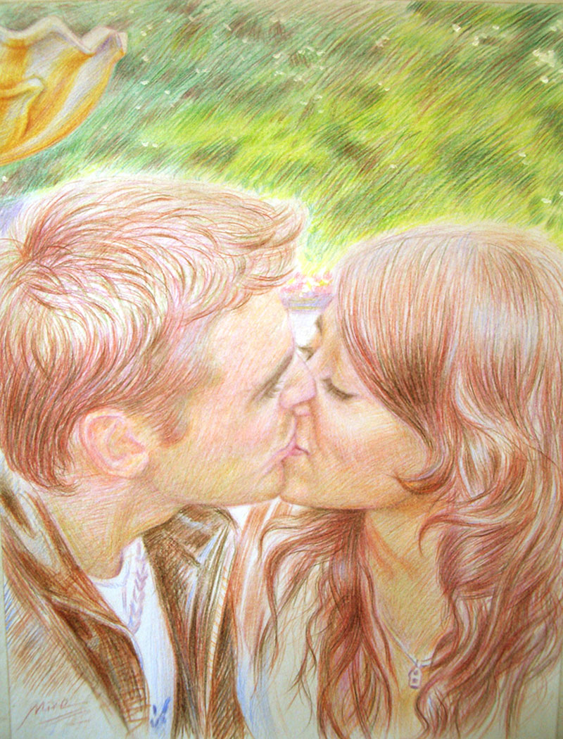 Peinture de couple