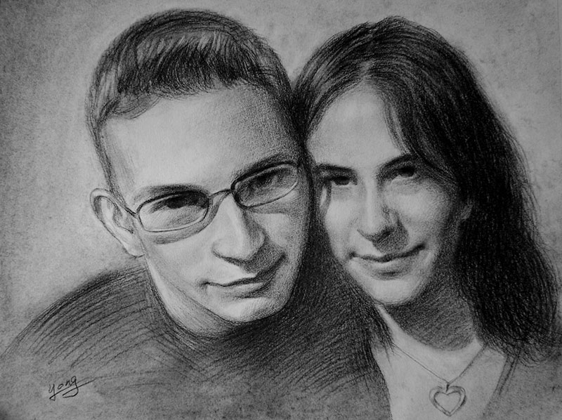 peintures de couples