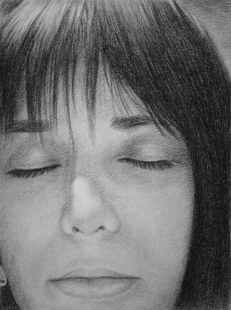 retratos a carboncillo