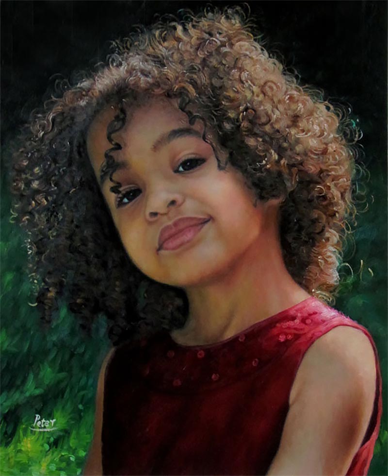how to turn a picture into a painting