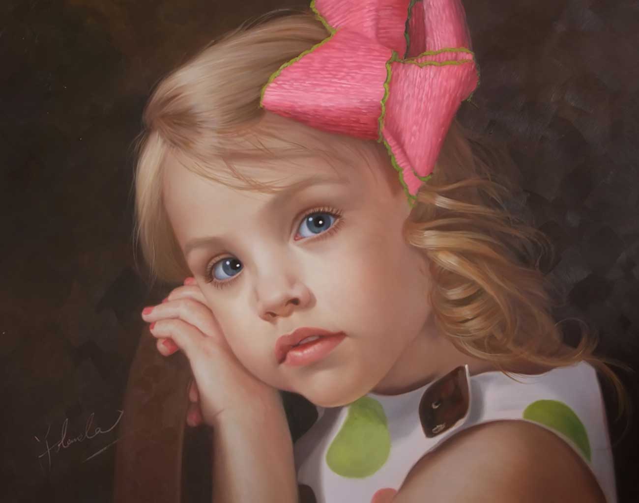 Hand Painted Portraits by Talented Artists PaintYourLife Yolanda's