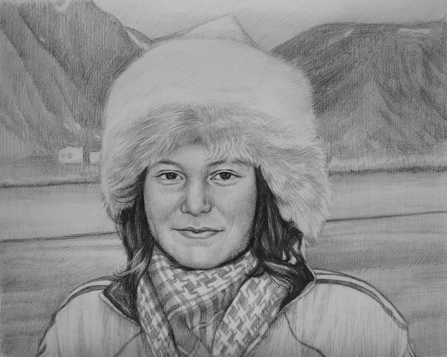 retratos a carboncillo