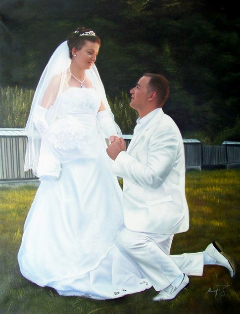 peintures de couples