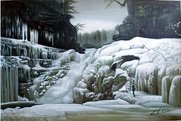 get a landscape picture painted
