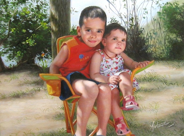 Portrait d'enfants