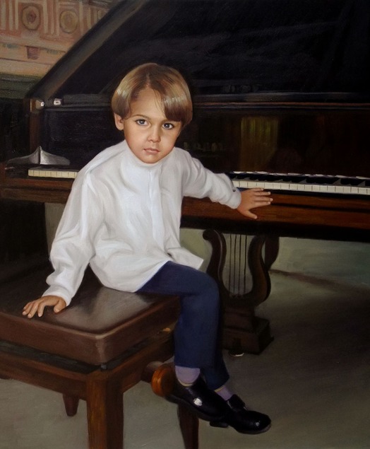 artiste peintre enfant