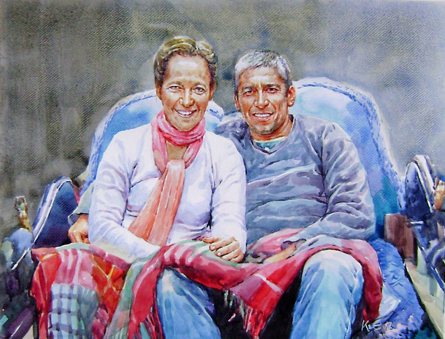 peintures de couples