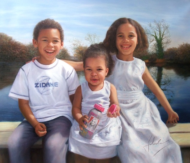 portrait d'enfants