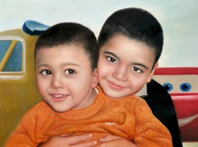 Peinture de frères