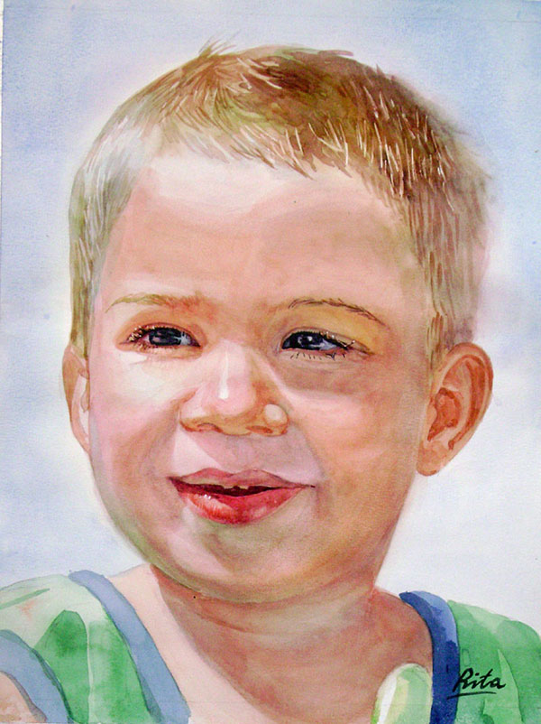Foto als Aquarell