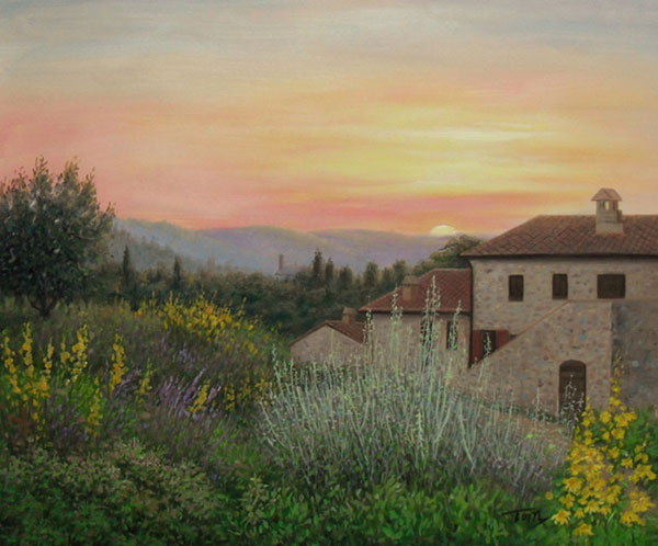 custom landscape artwork