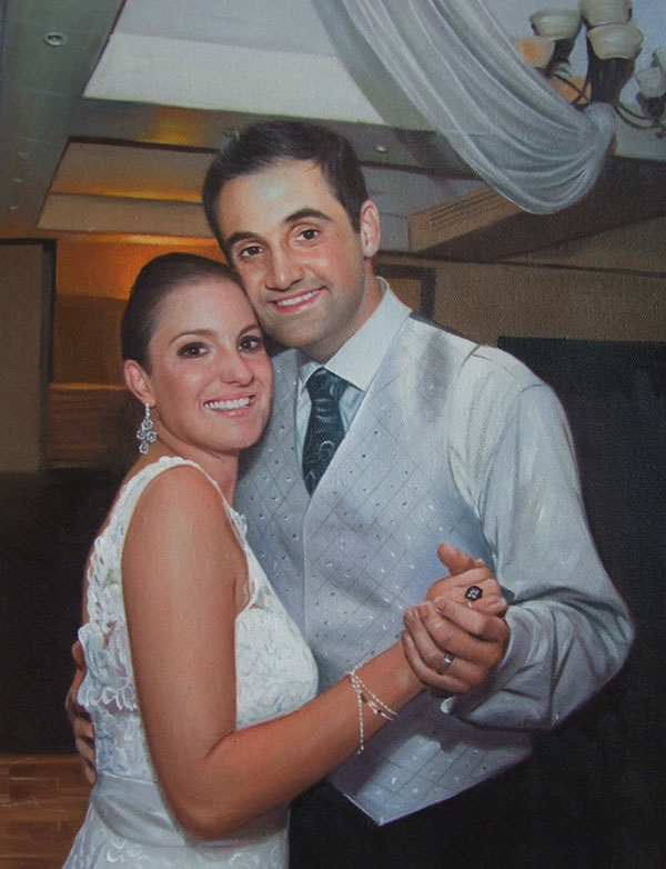 paint your picture wedding artist
