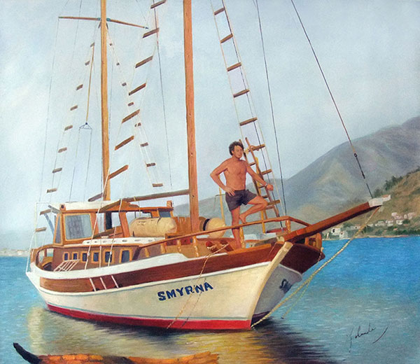oil painting from photo