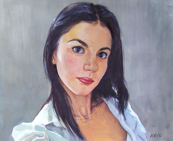 pintar retratos al oleo