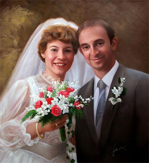Portraitmaler Hochzeit