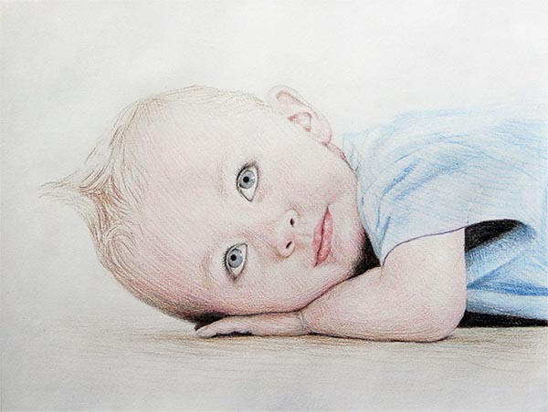 custom portrait drawing